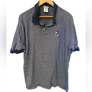 Vintage Walt Disney world Mickey Mouse short sleeve men’s polo xl